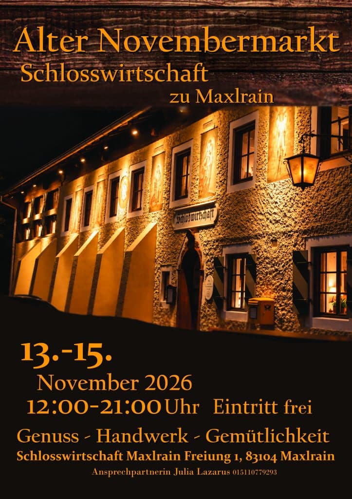 Novembermarkt Schlosswirtschaft